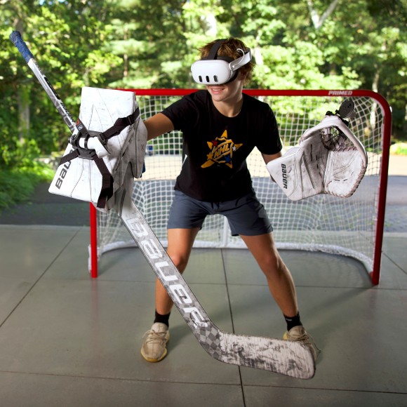 Dominate the crease from home.