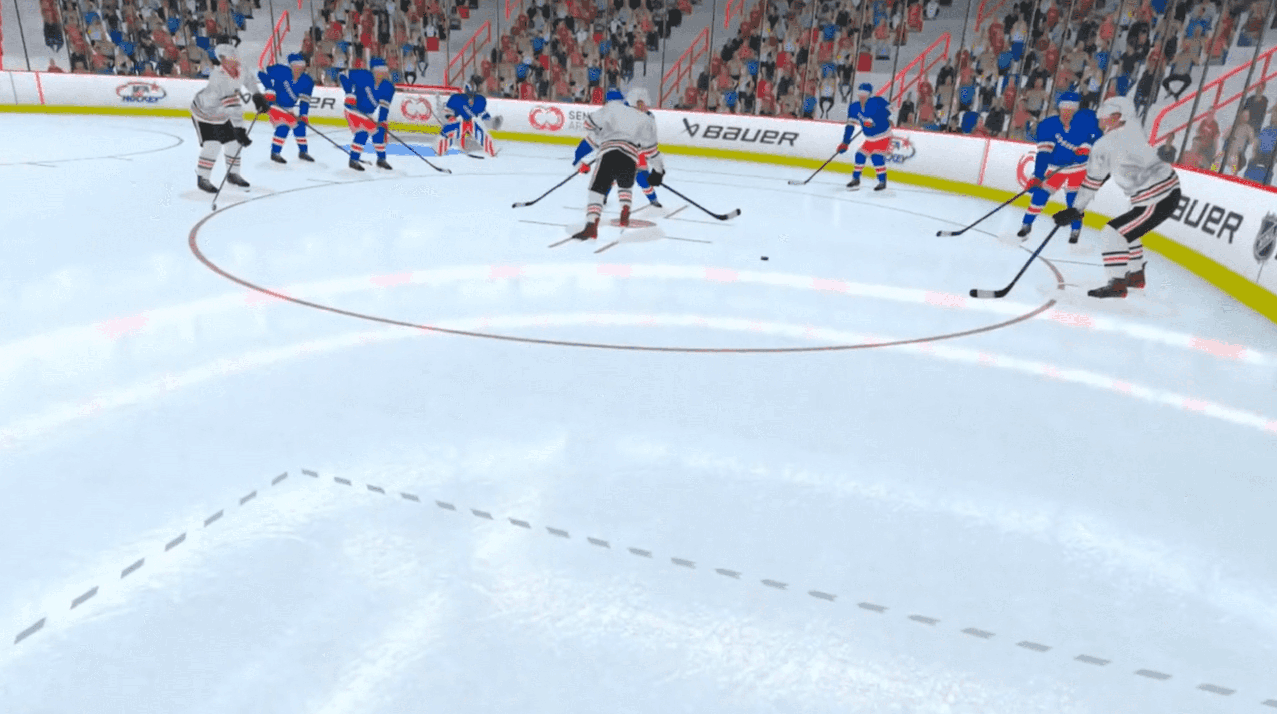 Offensive zone faceoff cover image