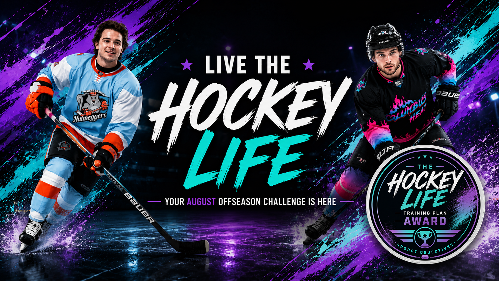 August Training Challenge: Learn from Hockey's Biggest Names Before the Season Begins cover image